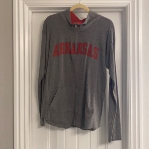 Arkansas Razorback quarter zip Pullover